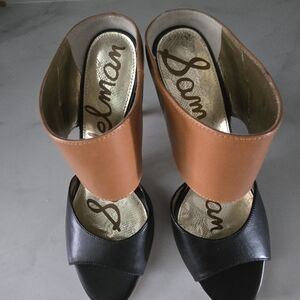 Sam Edelman Heels Size 39 (8 Med). Black and a brown